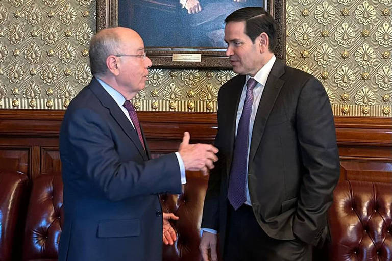 Reunião do Ministro das Relações Exteriores Mauro Vieira com o Secretário de Estado dos EUA Marco Rubio sobre tarifas comerciais no Canadá.