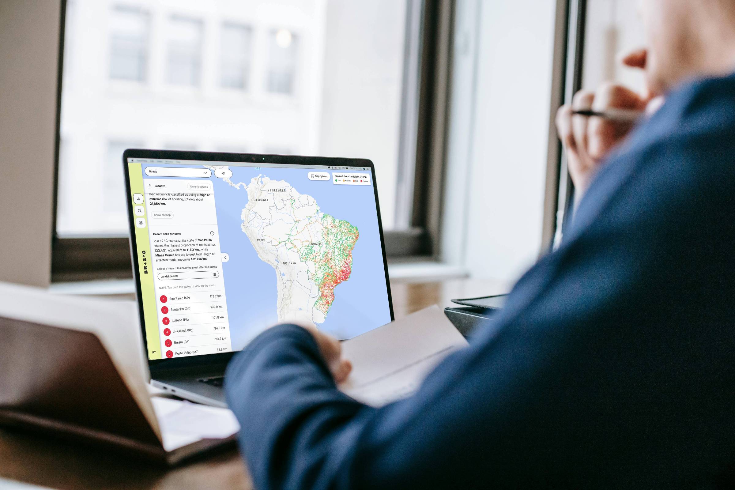 Instituto Itaúsa lança plataforma que mostra riscos ao Brasil de aumento de temperatura em 2°C