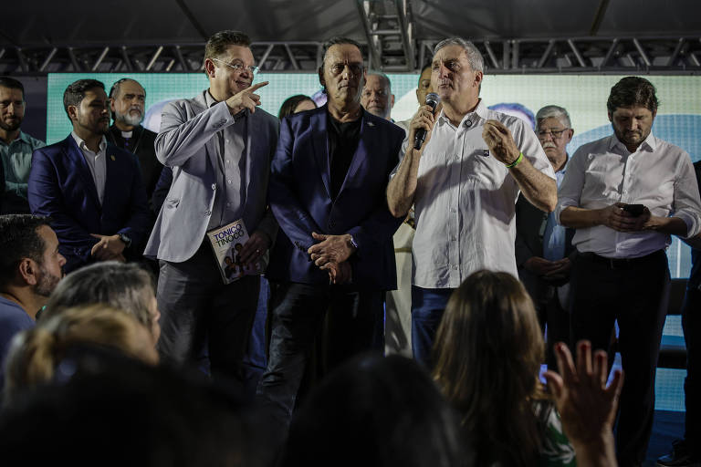 Valdemar Costa Neto em evento do PL