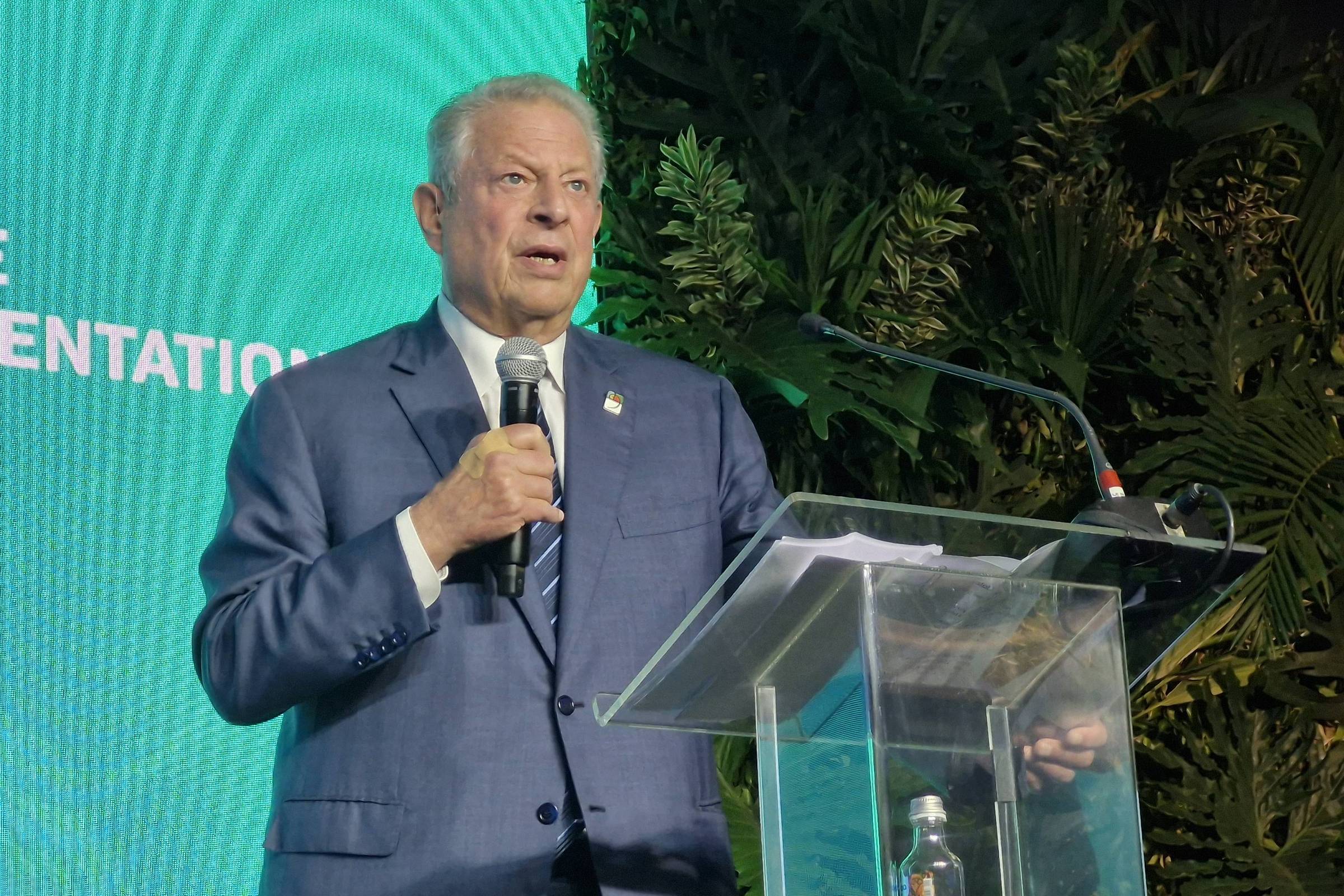 Renováveis são maior oportunidade de crescimento econômico da história, diz Al Gore