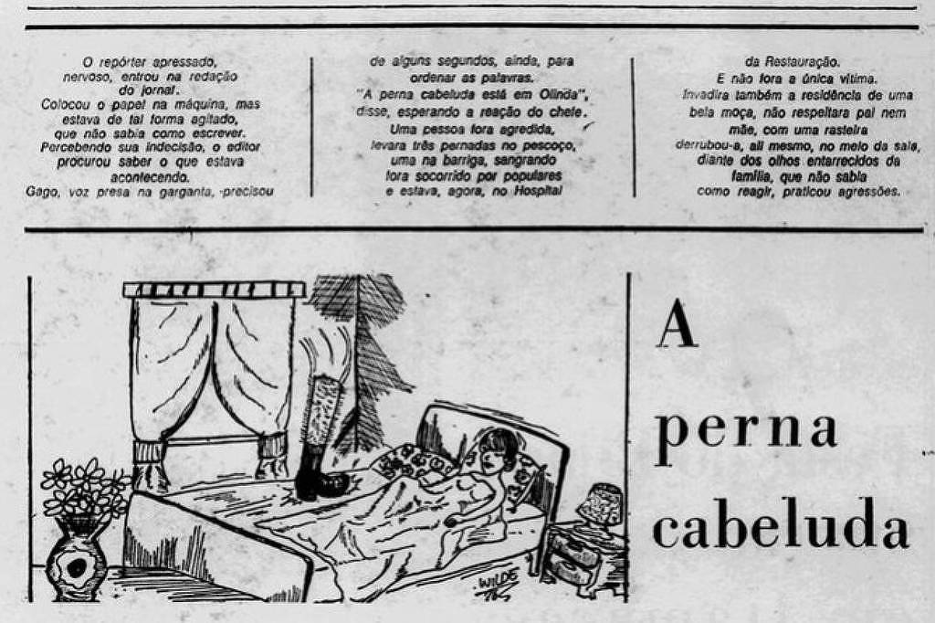 Antes de 'O Agente Secreto', 'perna cabeluda' assombrou Recife e animou Carnaval