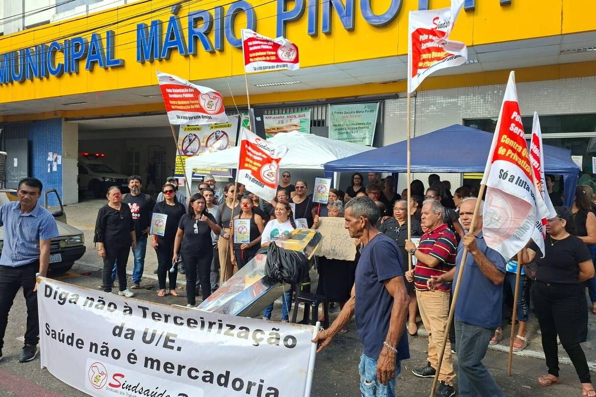 Servidores do maior pronto-socorro de Belém paralisam atividades no 1º dia da COP30