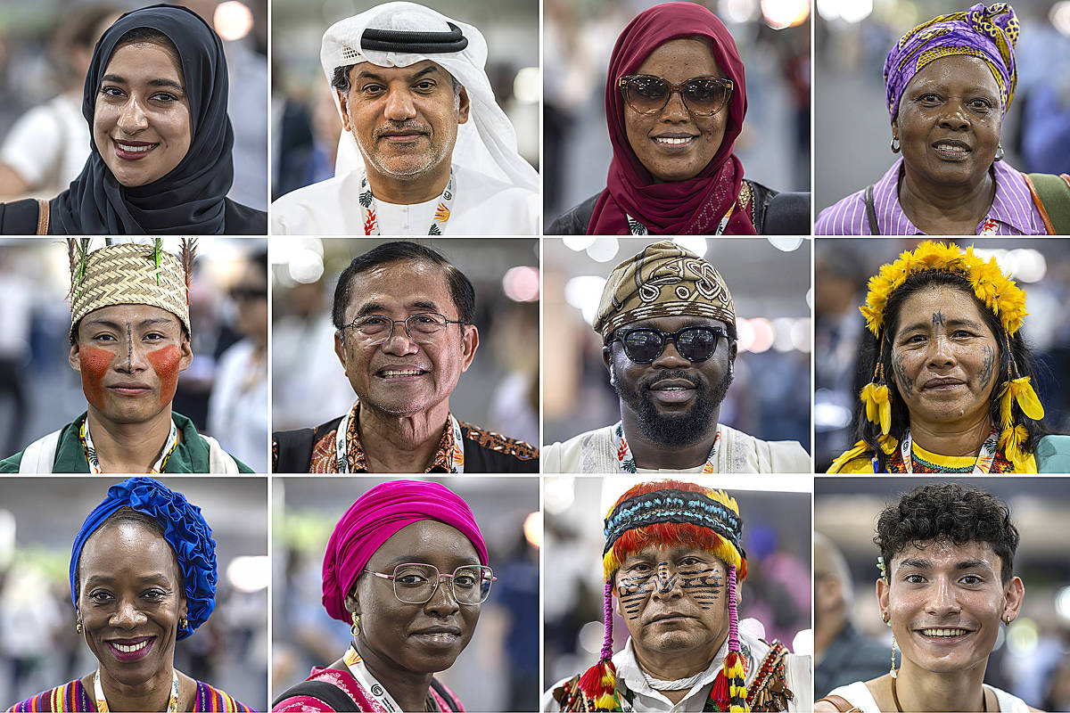 Fotos registram diversidade de participantes da COP30