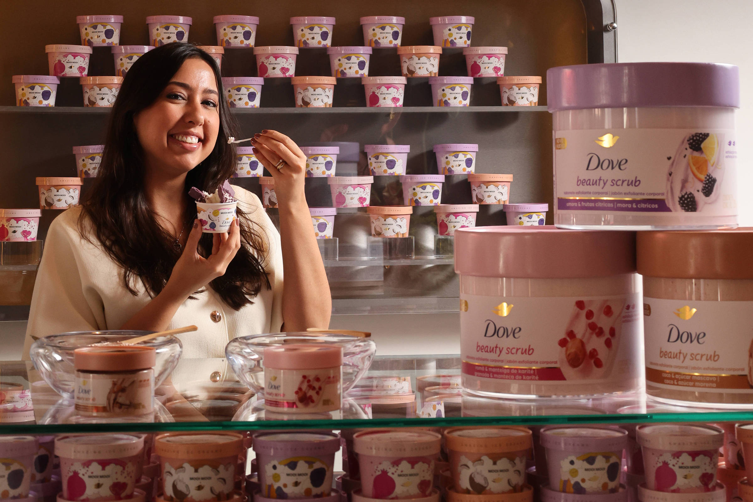 Com sorvete inspirado em sabonete, Dove busca um Carmed para chamar de seu