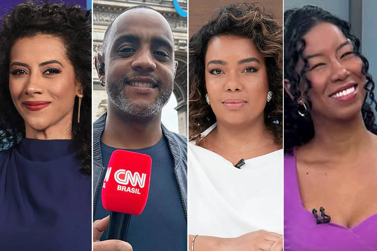 Vistos por mais ricos, canais de notícias têm poucos negros como apresentadores de telejornais