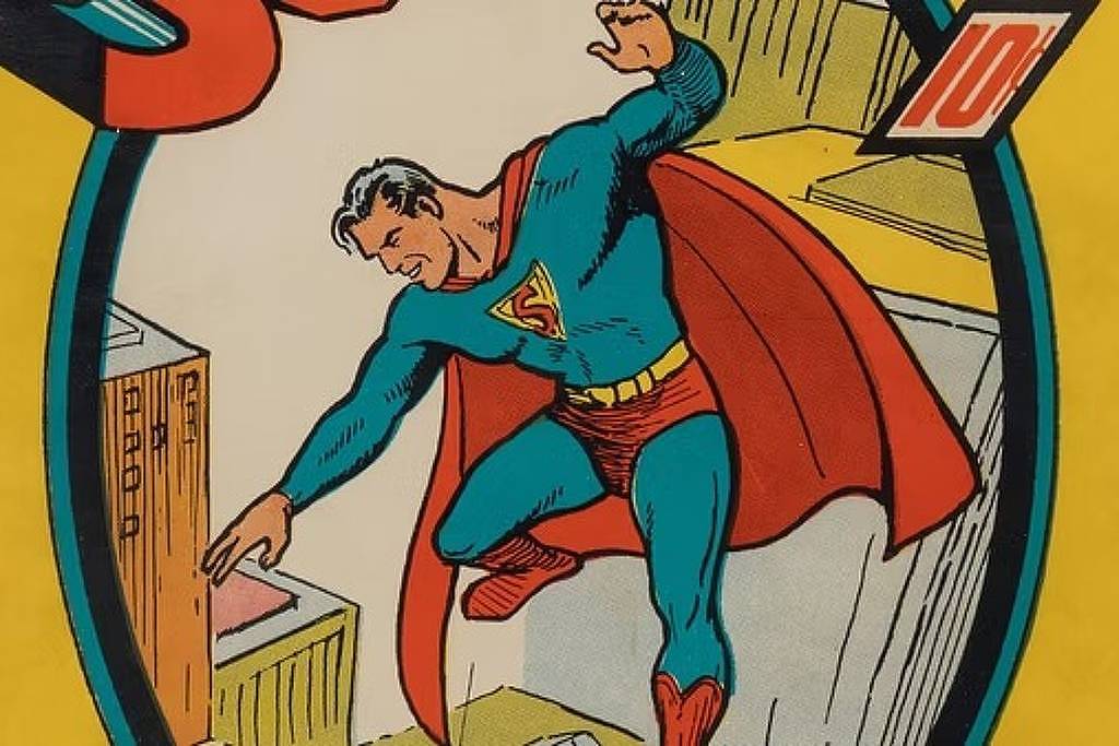 Quadrinho raro de Superman é vendido por US$ 9 milhões