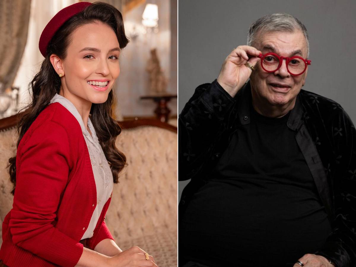 Larissa Manoela e Walcyr Carrasco