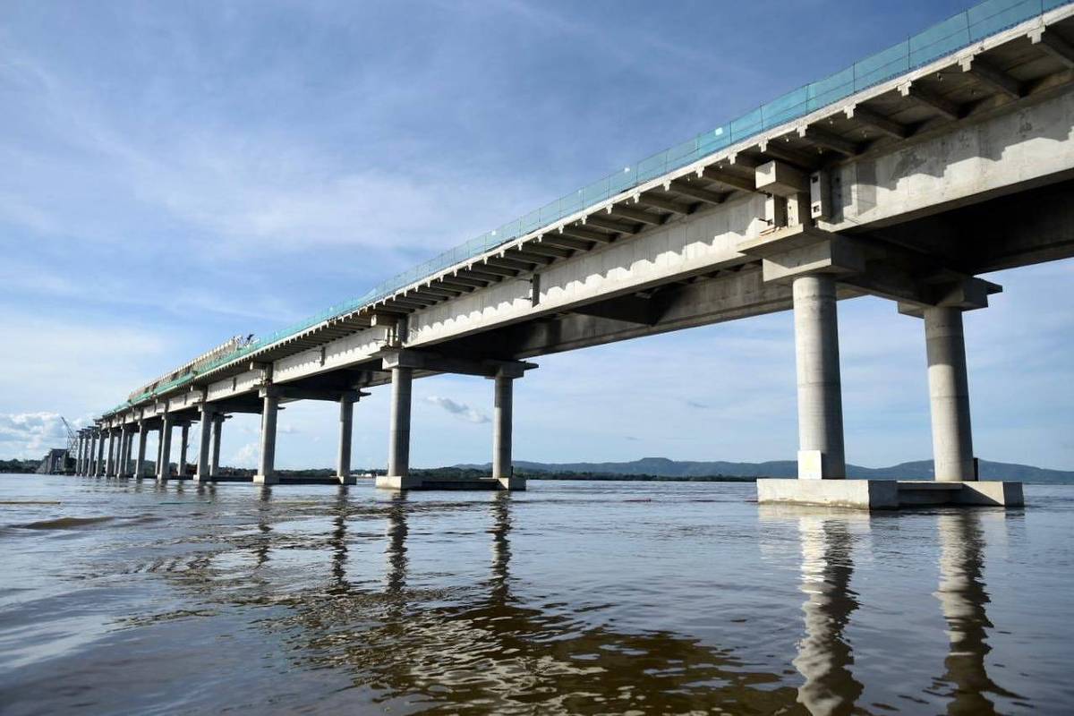 Ponte que liga Pará e Tocantins começou a ser construída no governo Bolsonaro