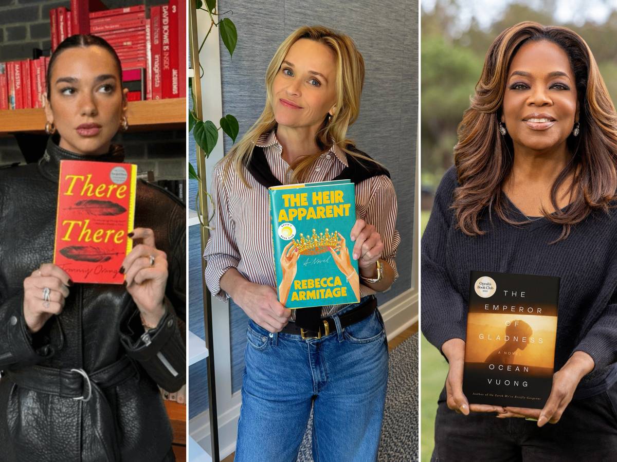 Dua Lipa, Reese Witherspoon e Oprah mant&ecirc;m seus clubes h&aacute; anos