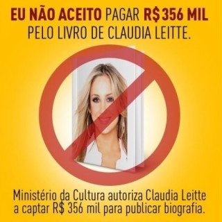 Campanha contra Claudia Leitte circula nas redes sociais