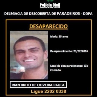 Neto de Chico Anysio está desaparecido há mais de 72 horas