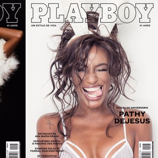 A 'Playboy' pediu para os leitores escolherem qual será a foto de capa da edição de aniversário de 41 anos