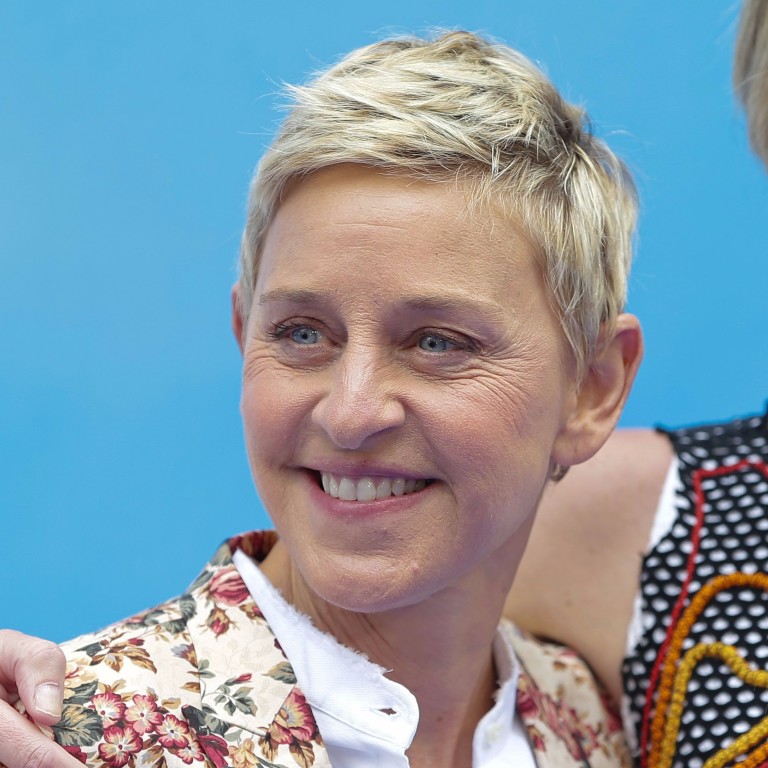 Ellen DeGeneres é criticada por publicar meme sendo carregada por Usain Bolt