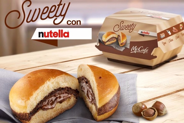 McDonald's lança sanduíche de Nutella, mas só na Itália