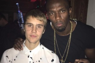 Usain Bolt e Justin Bieber