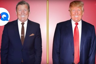 O antes e depois da 'transformação' em Donald Trump