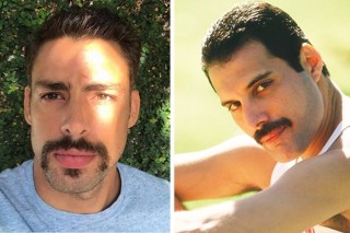Cauã Reymond mudou de visual e ficou a cara de Freddie Mercury