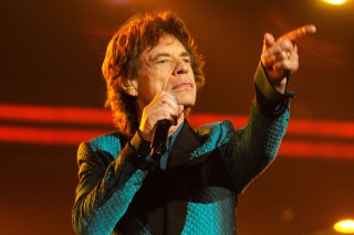 O cantor americano Mick Jagger