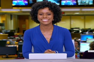Maju Coutinho estreia como apresentadora do Jornal Hoje