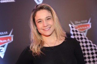 Fernanda Gentil na pré-estreia de 'Carros 3'