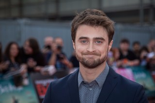 O ator britânico Daniel Radcliffe durante evento em Londres